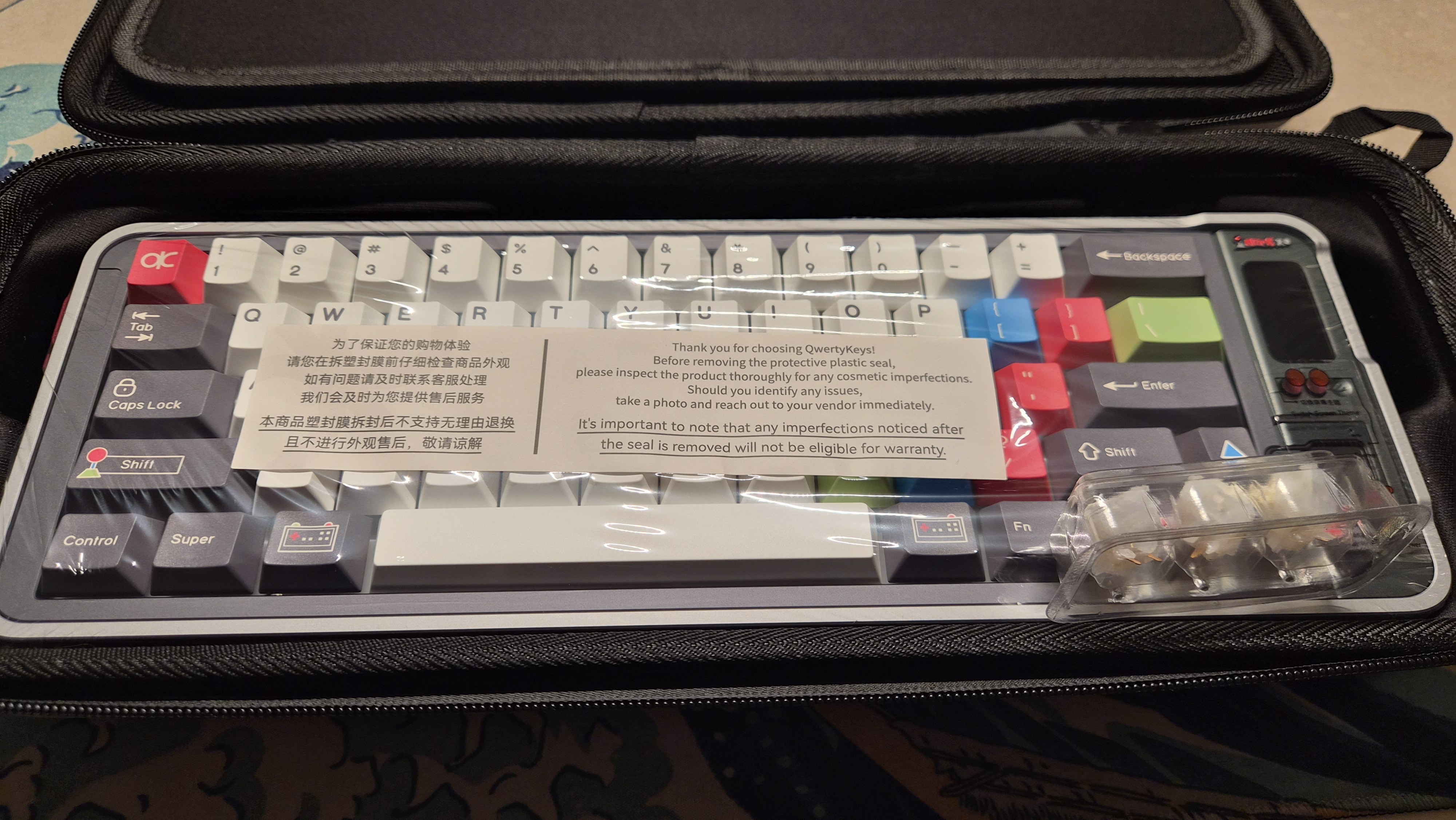 밀봉 래핑된 QK65 Mk3 본체