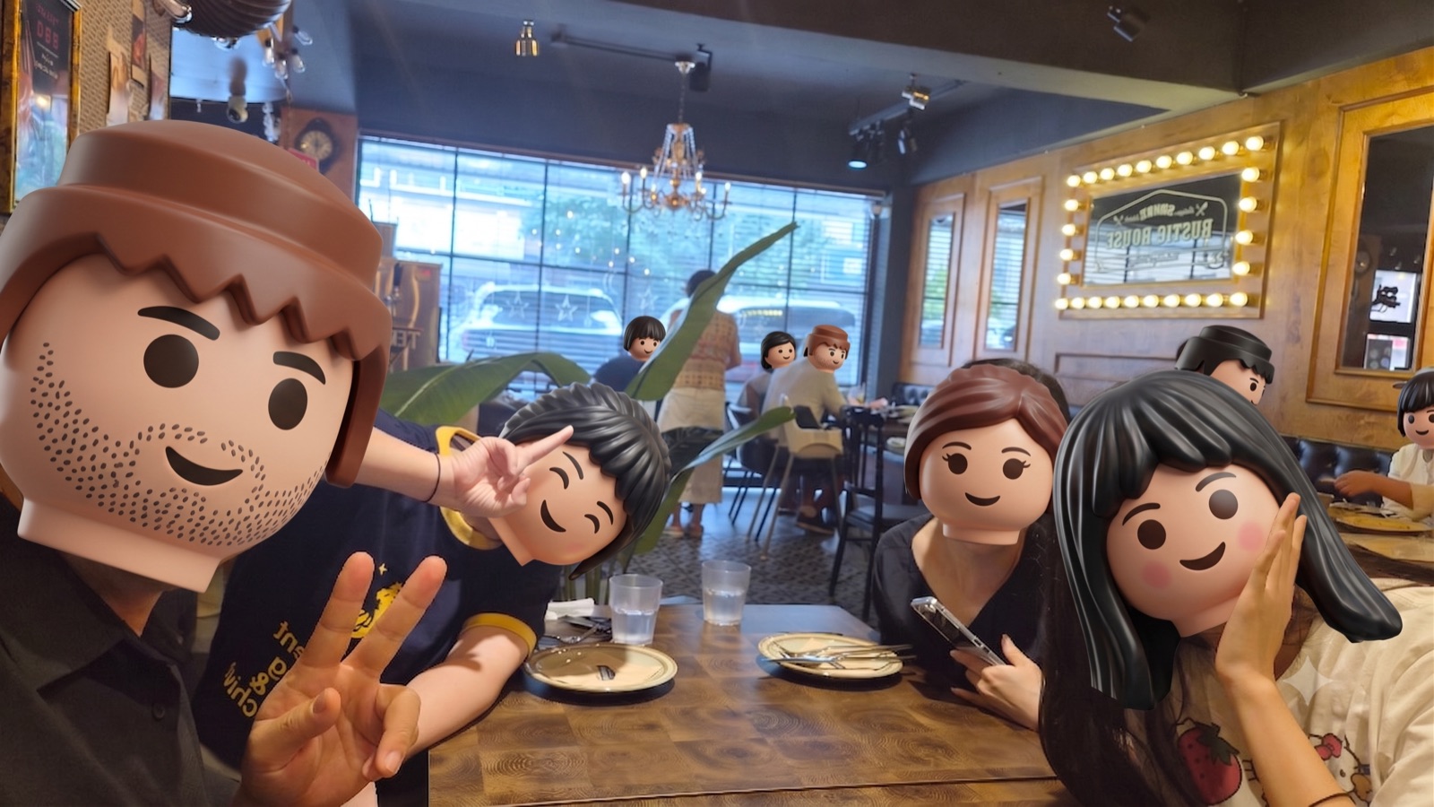 용인 보정동 맛집 러스틱스모크하우스! BBQ 플래터 + 빼쉐 파스타 온 가족 외식 후기